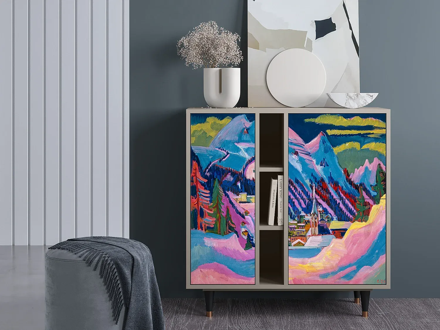 Esszimmer und Küche,Esszimmermöbel,Sideboard-Nestalumeo