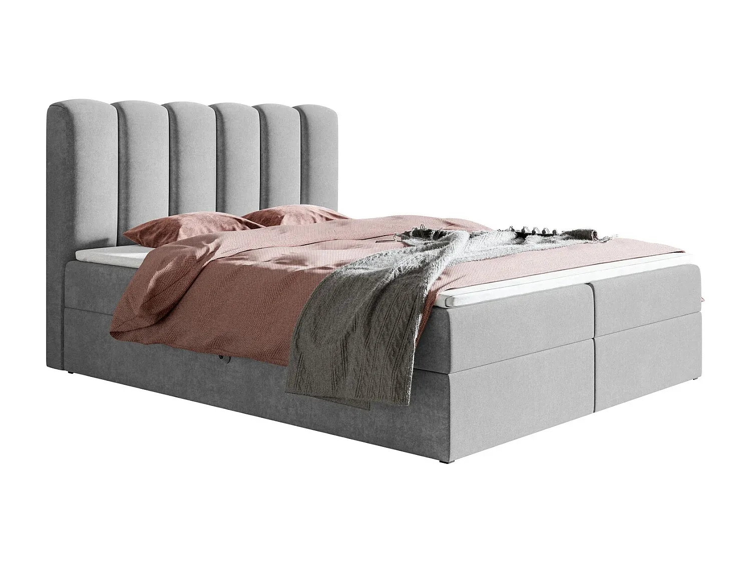 Schlafzimmer,Bereich Bett,Boxspringbett-Nestalumeo