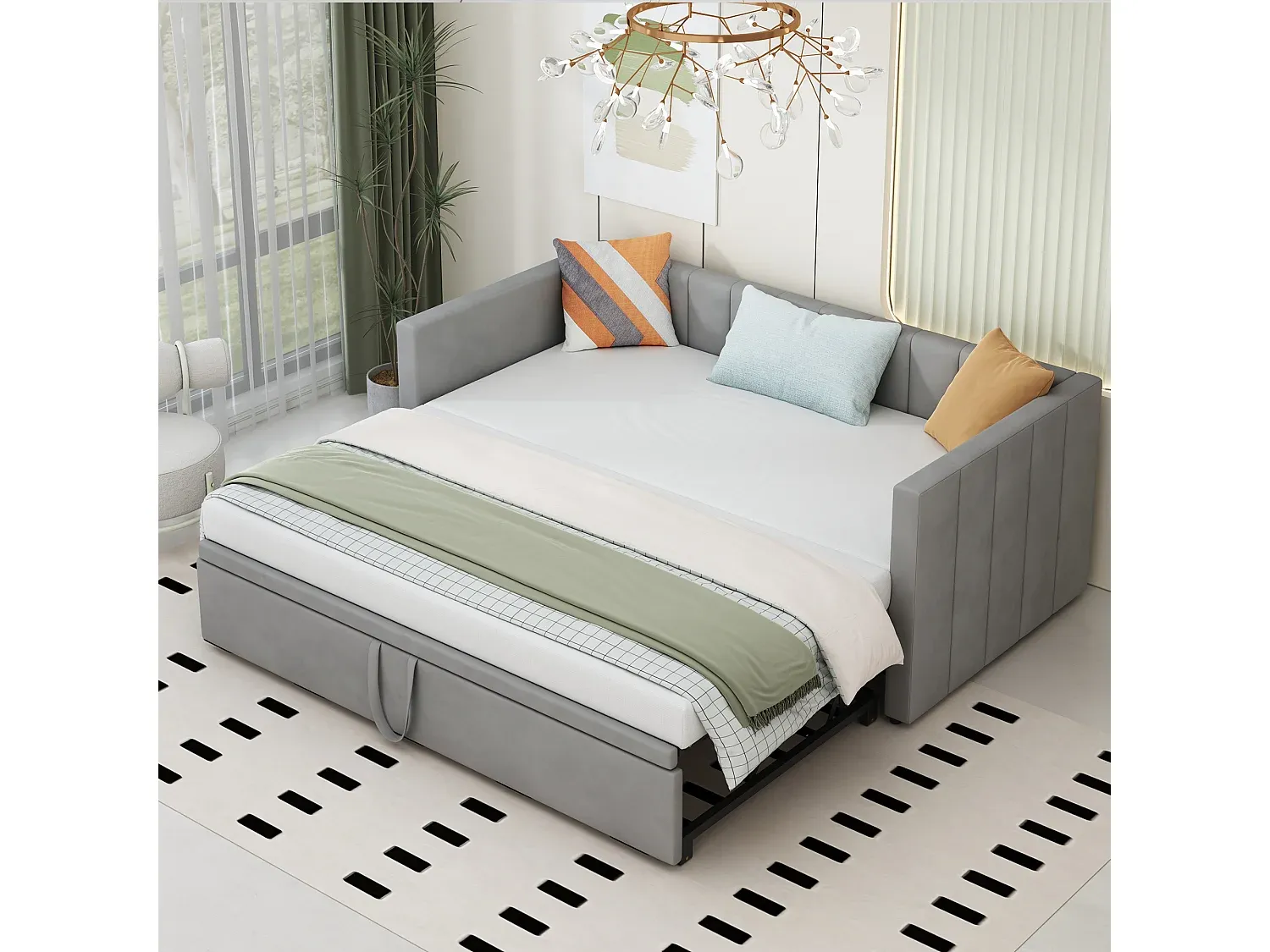 Schlafzimmer,Bereich Bett,Sofabett-Nestalumeo
