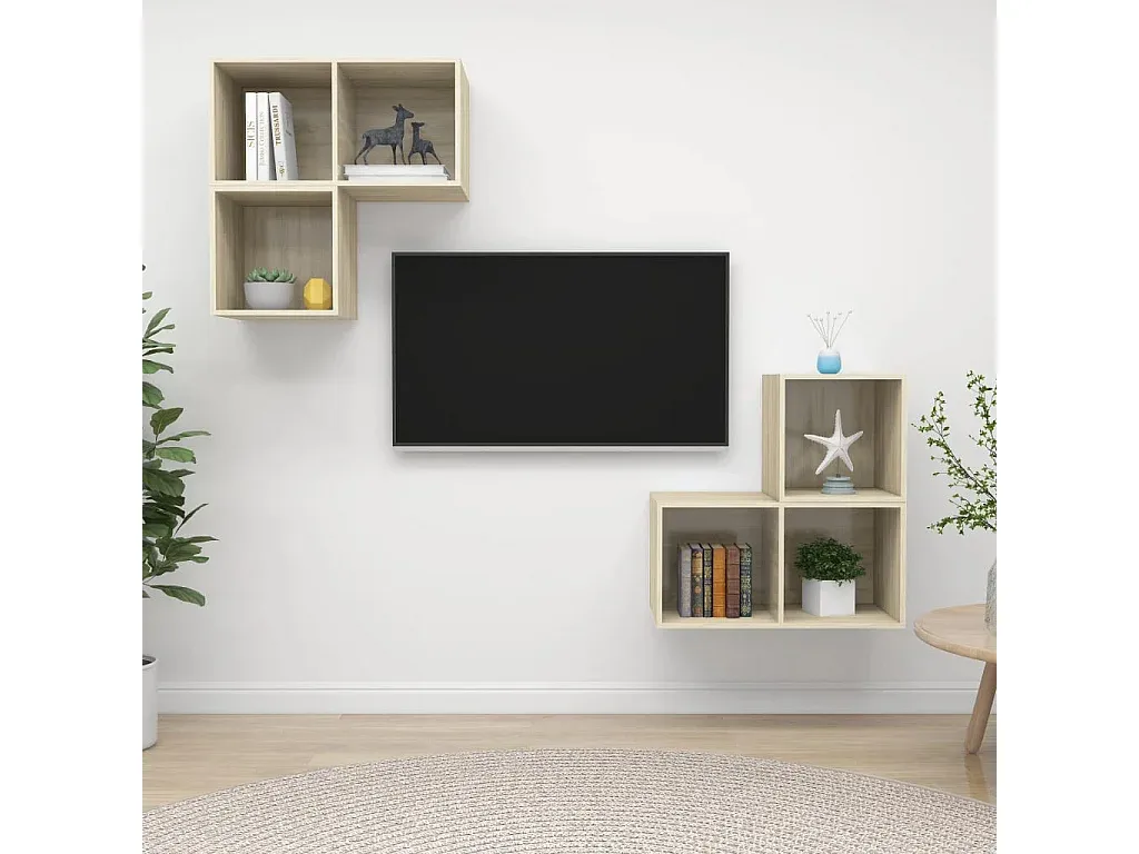 Wohnzimmer und Flur,Wohnzimmermöbel,TV-Board-Nestalumeo