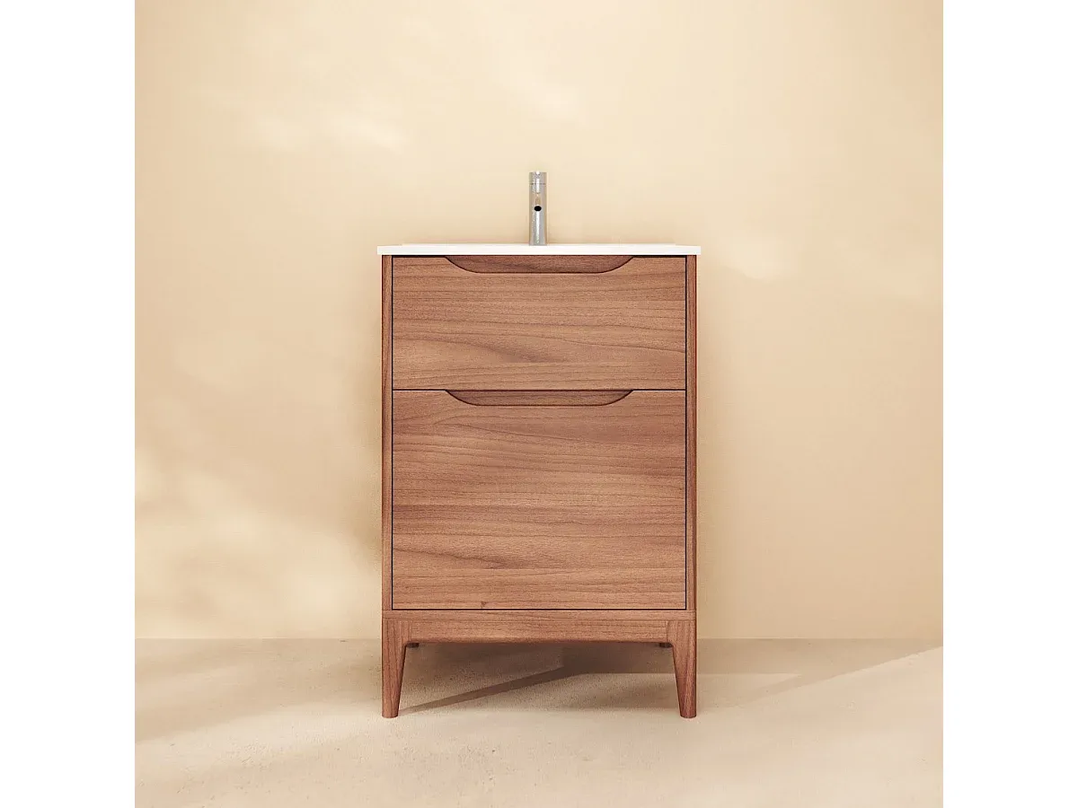 Badezimmer,Bereich Badezimmermöbel,Einzelwaschtisch-Nestalumeo