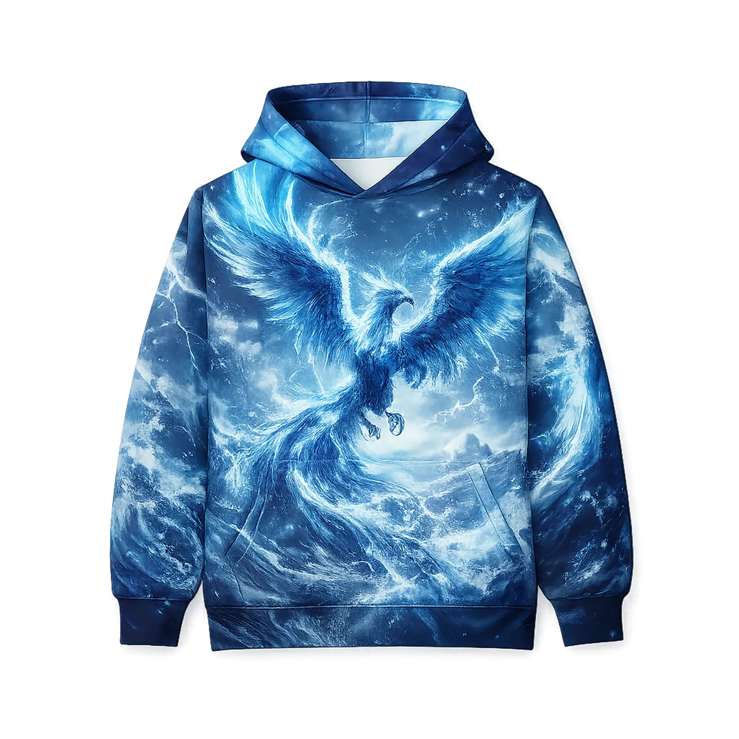 Kinder Kapuzenpullover mit Phönix Motiv-Raumkulturform