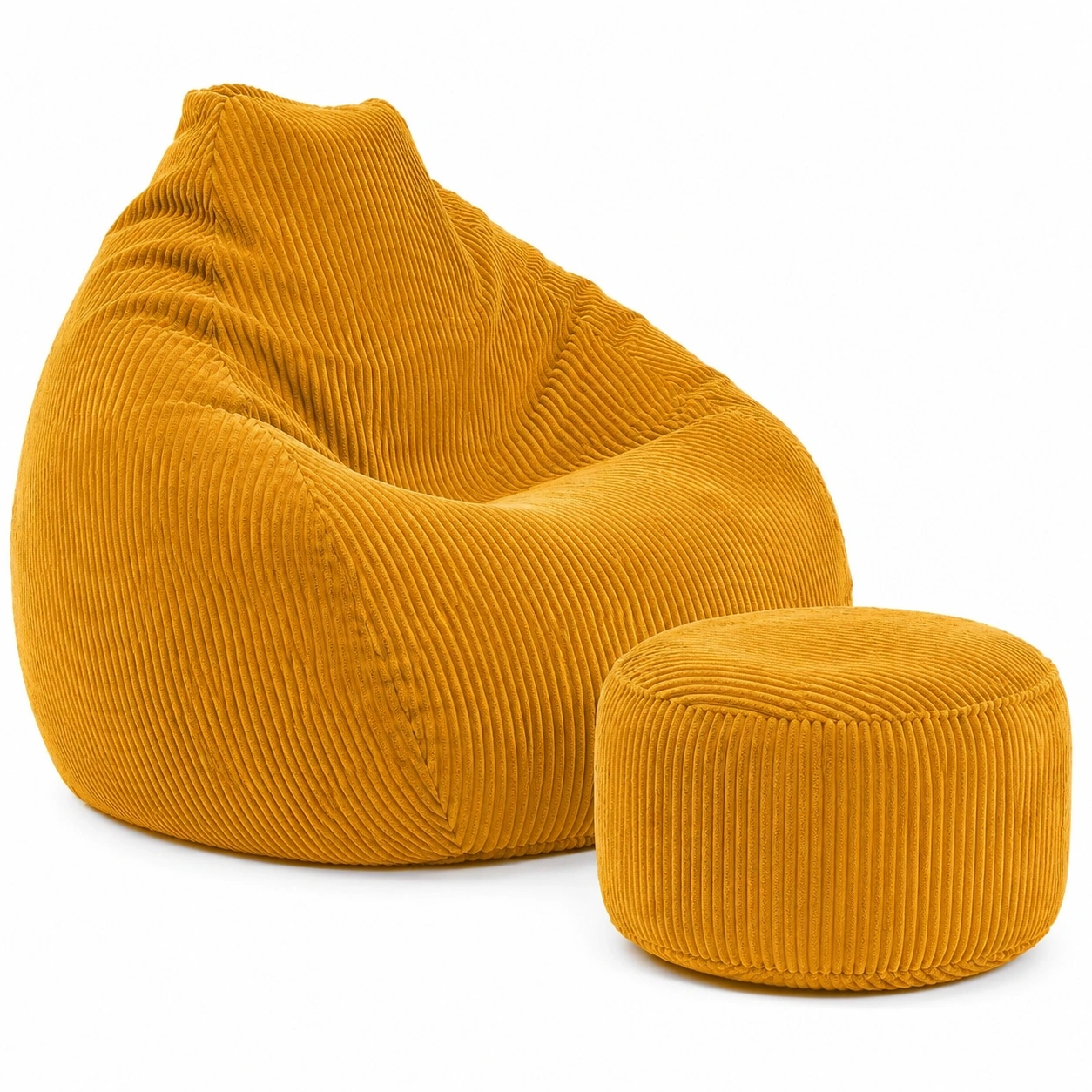 XXL Sitzsk Set mit Pouf – Bequs Bodensofa fur jeden Raum-PrestigeFurnish