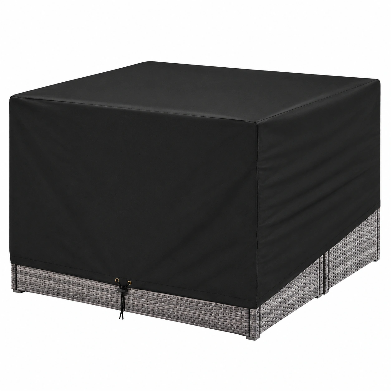 Wasserdichte Abdeckung fur Gartenmobel, 135x135x71cm, strapazierfahig und UV-bestandig-Mobelora