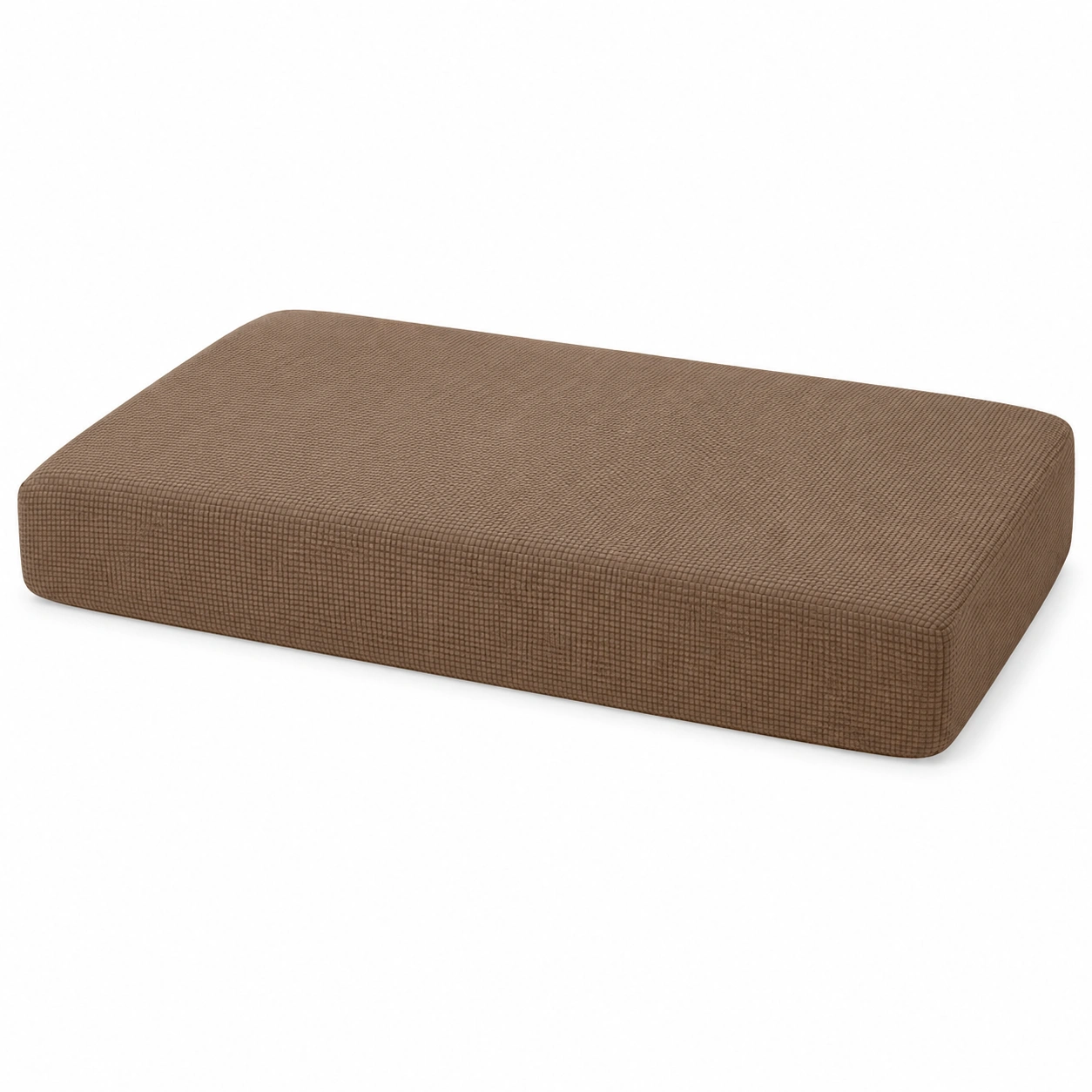 Wasserfester Sofa-Bezug, Hochwertiger Elastischer Jquard fur 2-Sitzer, Camel-Mobelora
