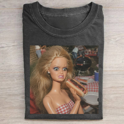 Unhinged Hot Dog Meme T-shirt