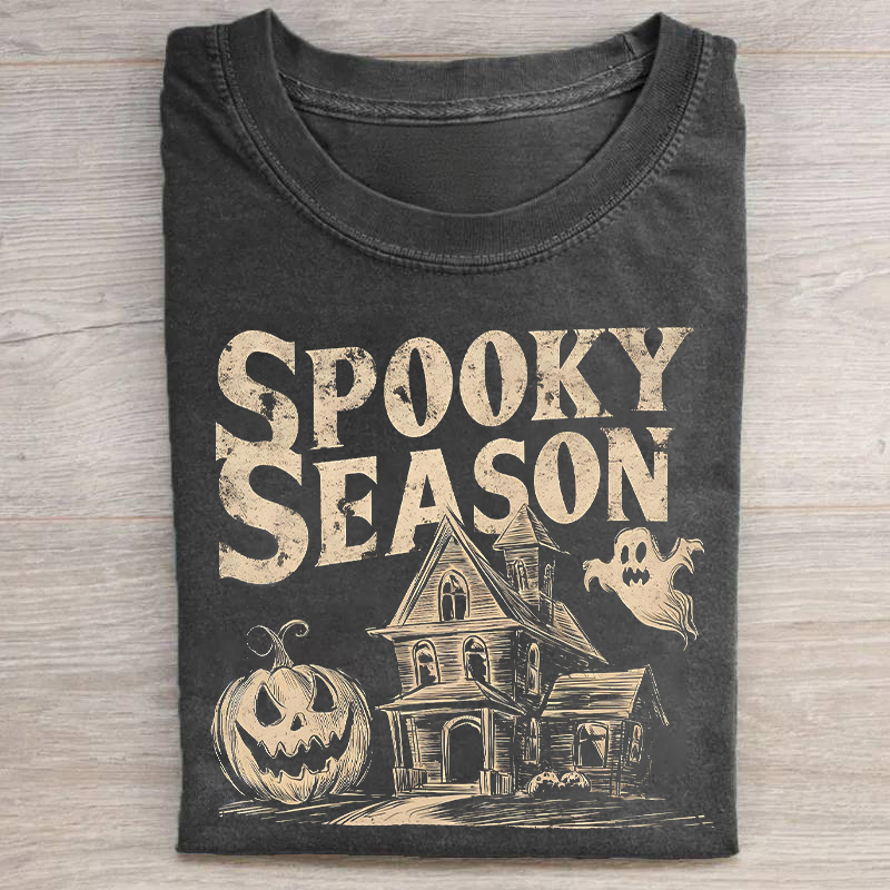 Spooky Season Halloween Ghost T-shirt
