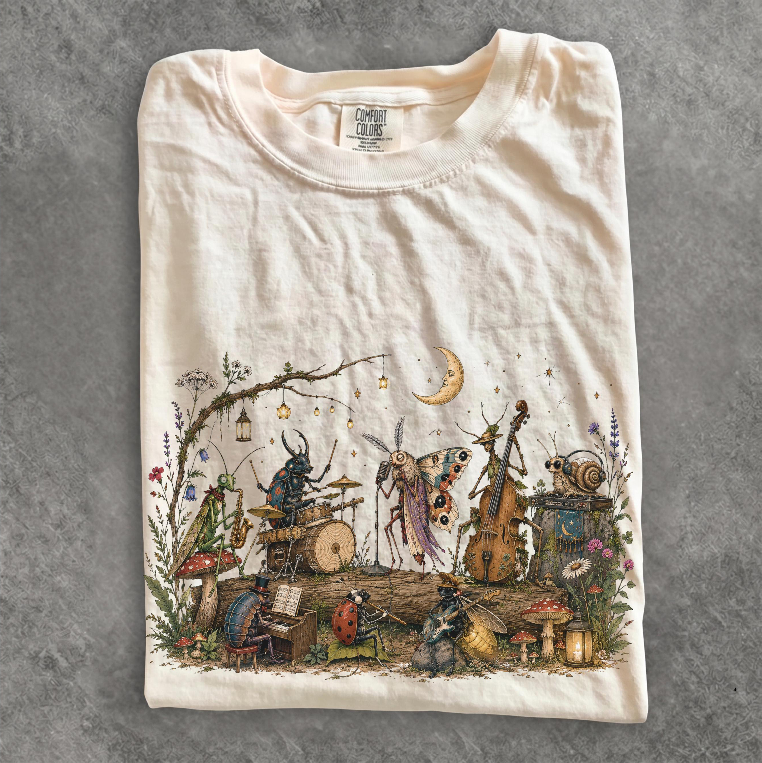 Musician Bug Insect Lover T-shirt
