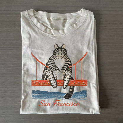 San Francisco Cat T-shirt