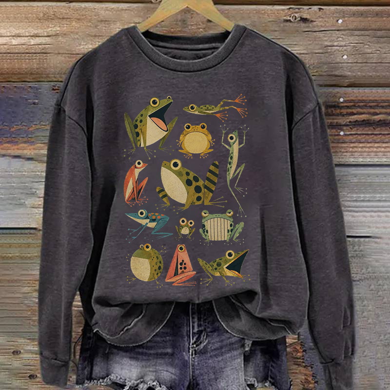 Vintage Frog Sweatshirt