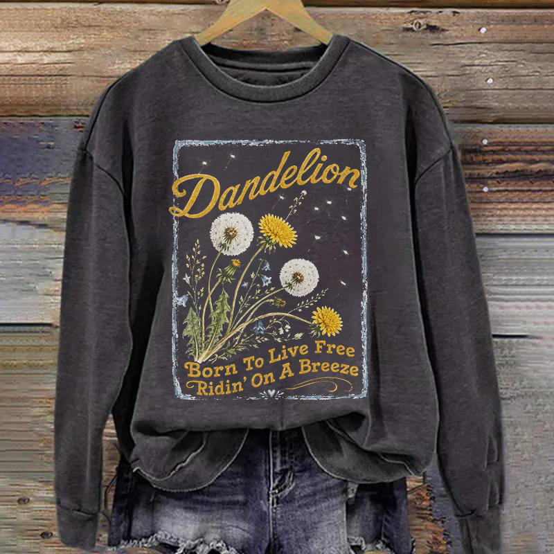 Dandelion Country Music Sweatshirt