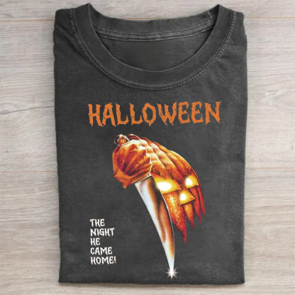 Halloween The Night He Came Home T-shirt