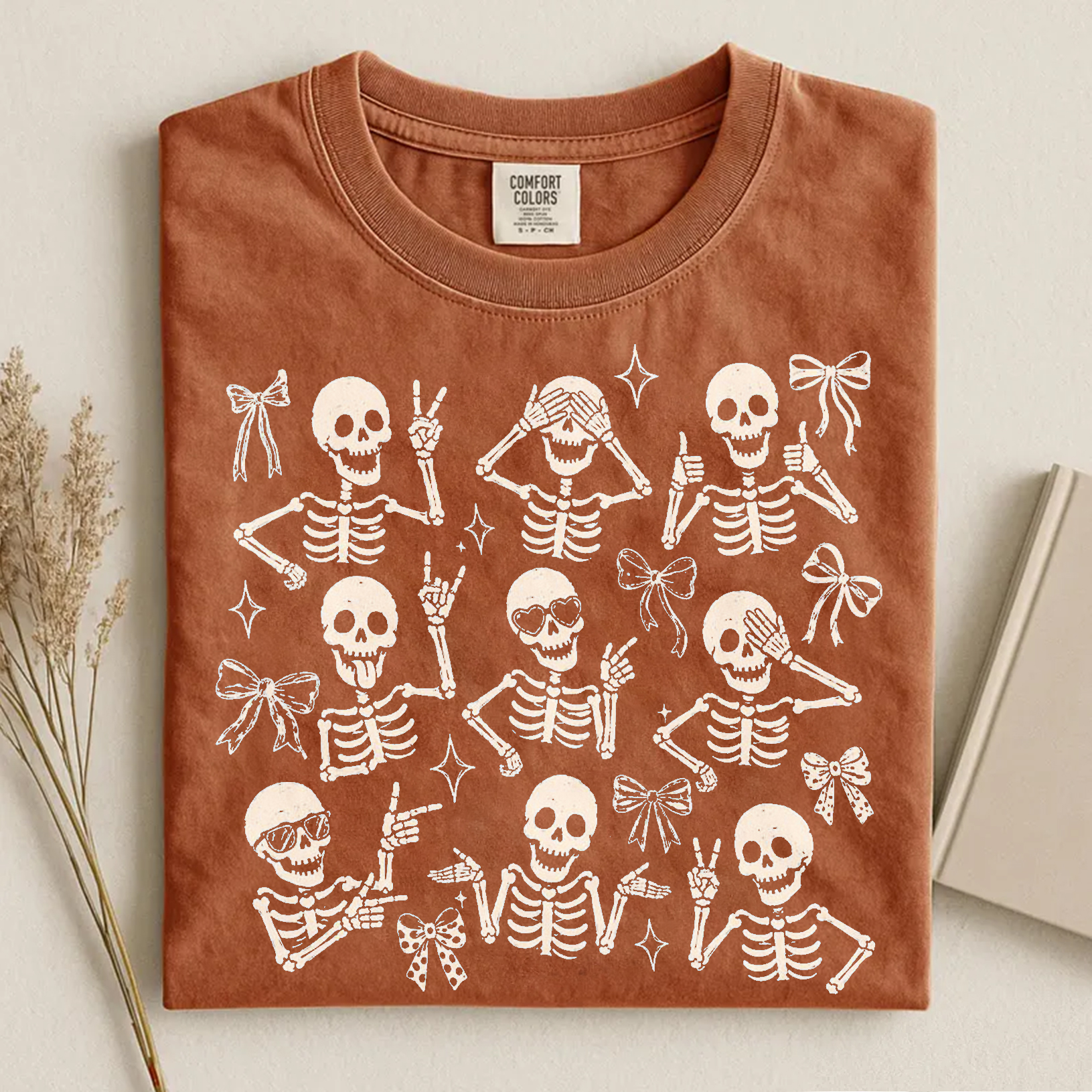 Funny Spooky Halloween Skeleton T-shirt