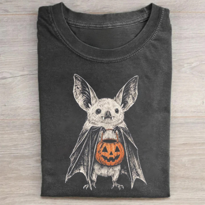 Retro Halloween Bat T-shirt