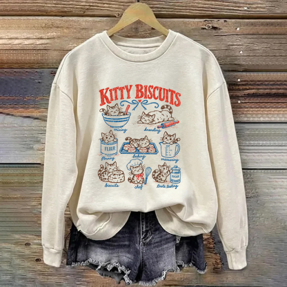 Kitty Cat Biscuits Sweatshirt
