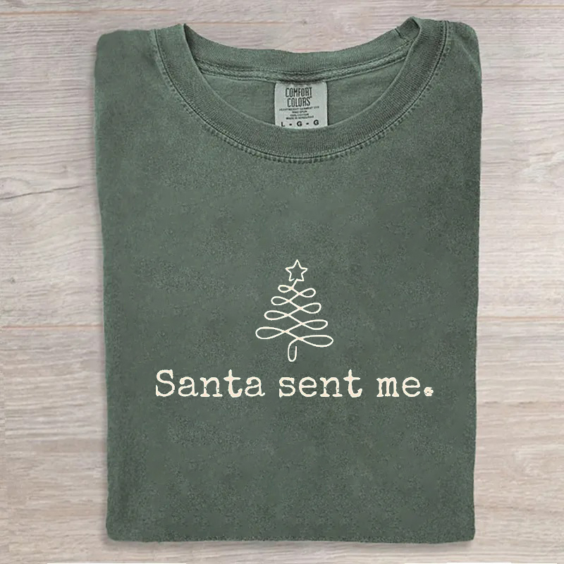 Santa Sent Me I Asked Santa For Something Expensive T-shirt