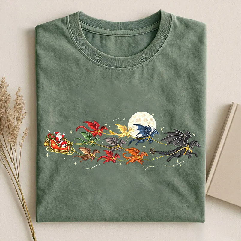 Fourth Wing Christmas T-shirt