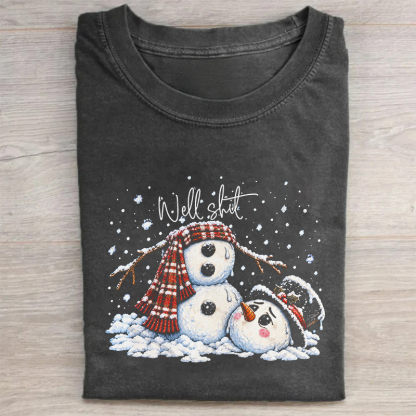 Merry Christmas Well Shit T-shirt