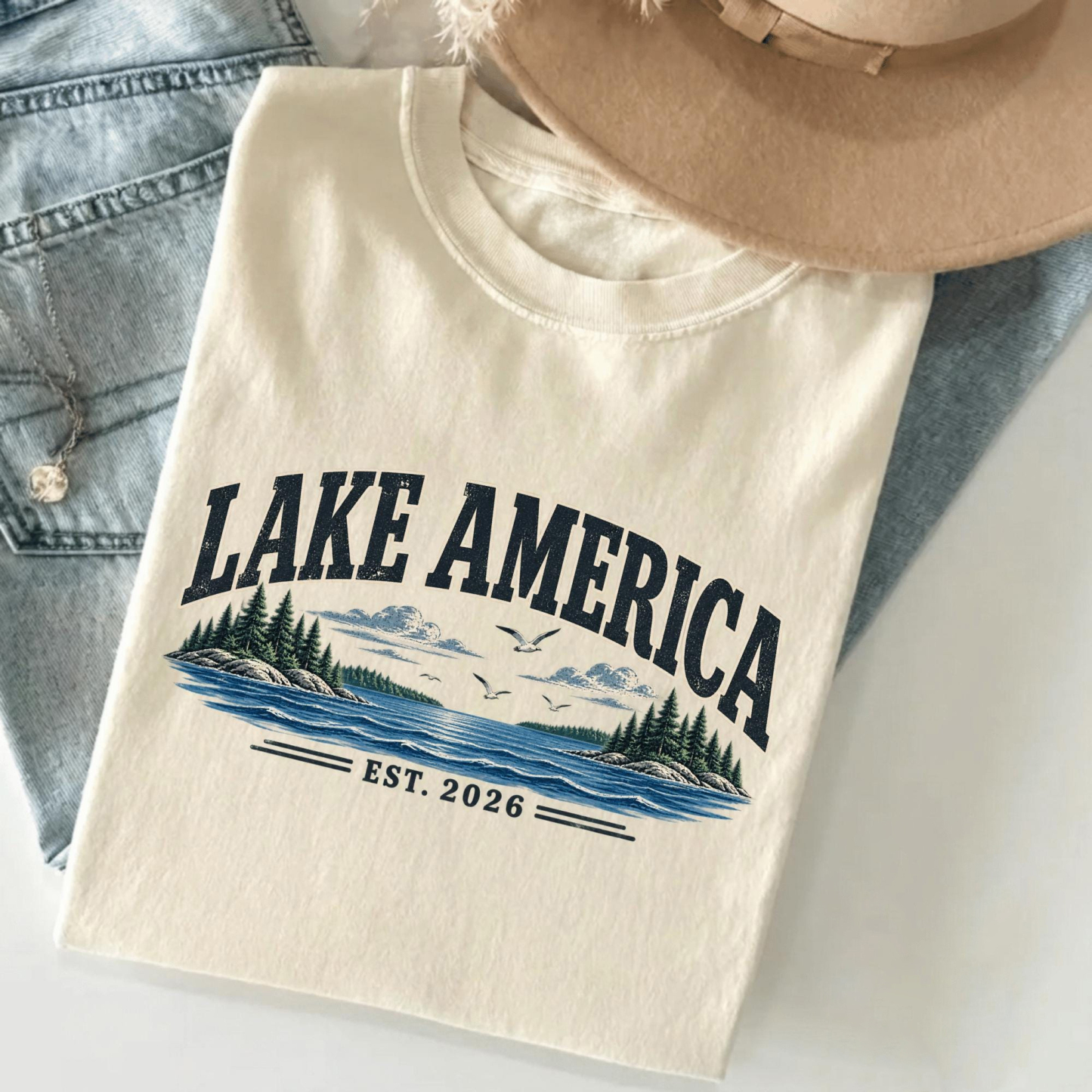 Lake America EST 2026 T-shirt