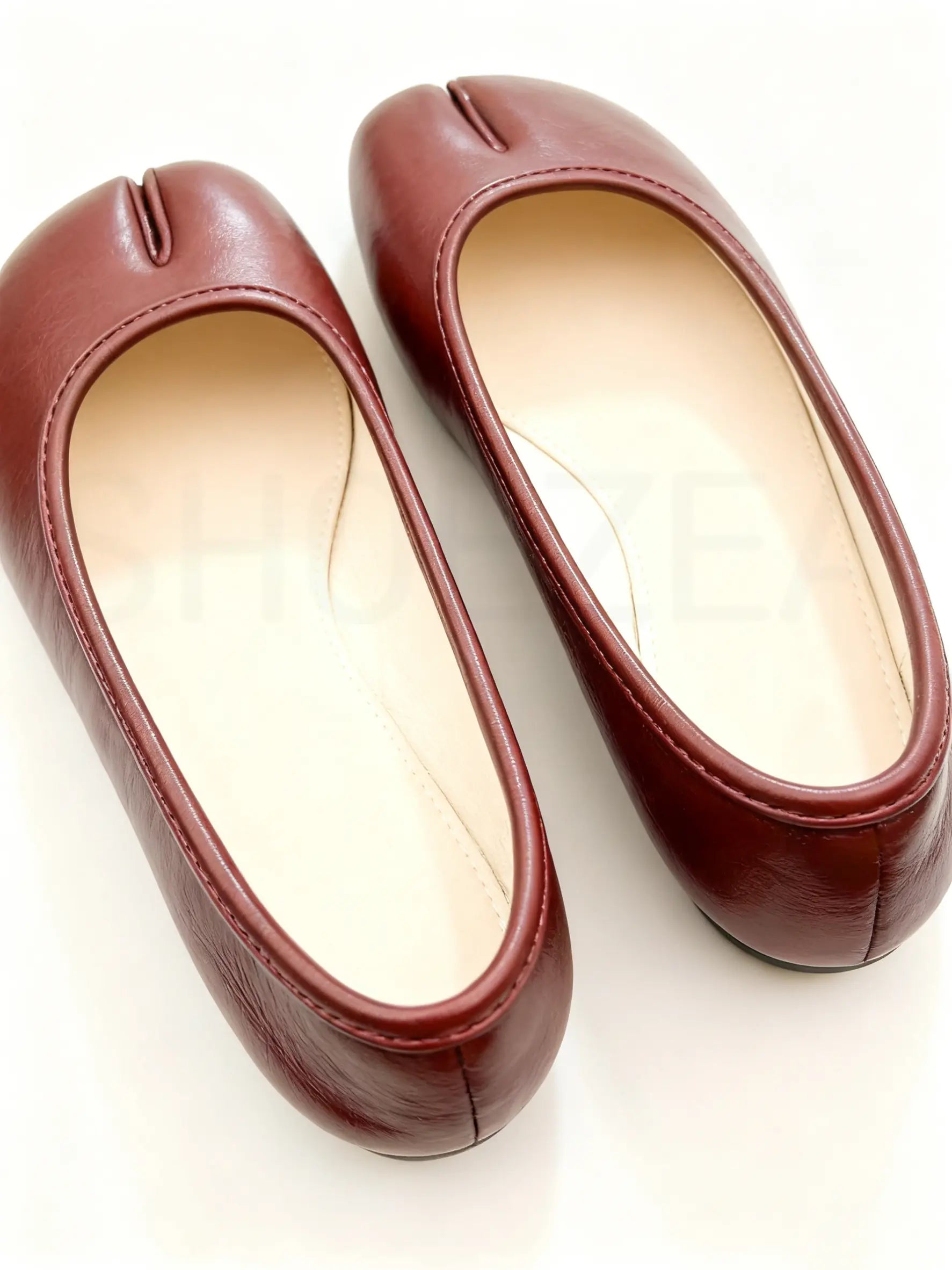 Soft Split-Toe Tabi Ballerina Flats for All-Day Comfort