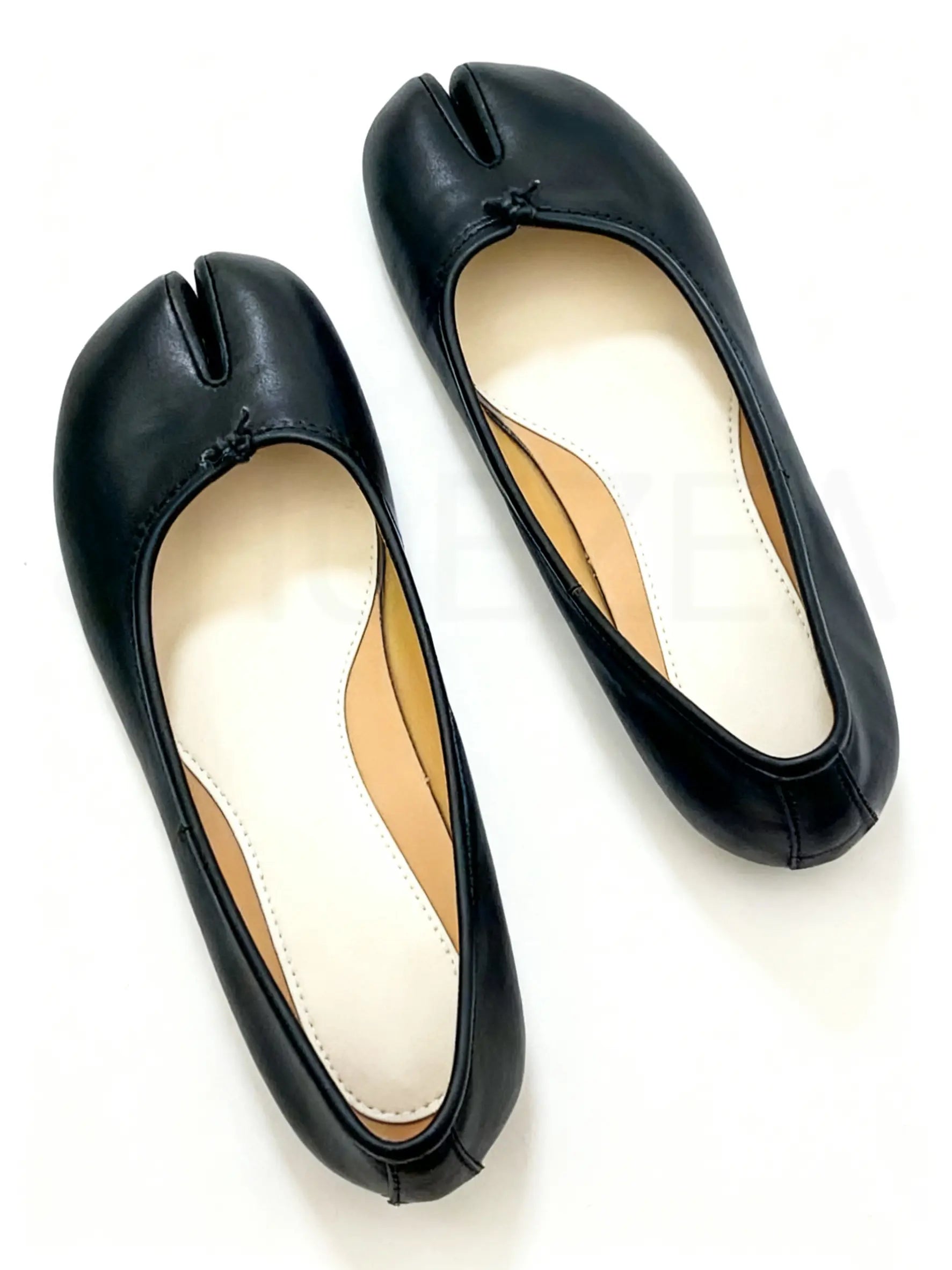 Women’s Split-Toe Tabi Ballet Flats for Everyday Comfort