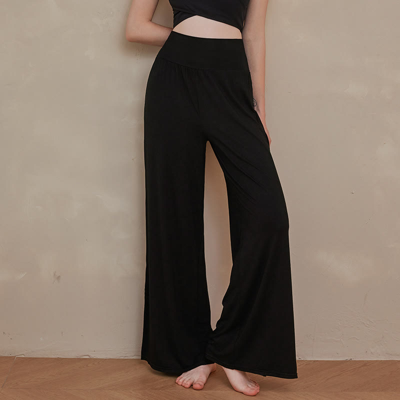 Olivenorma Zen Light Modal Flow Pants - Black - XL - image 10