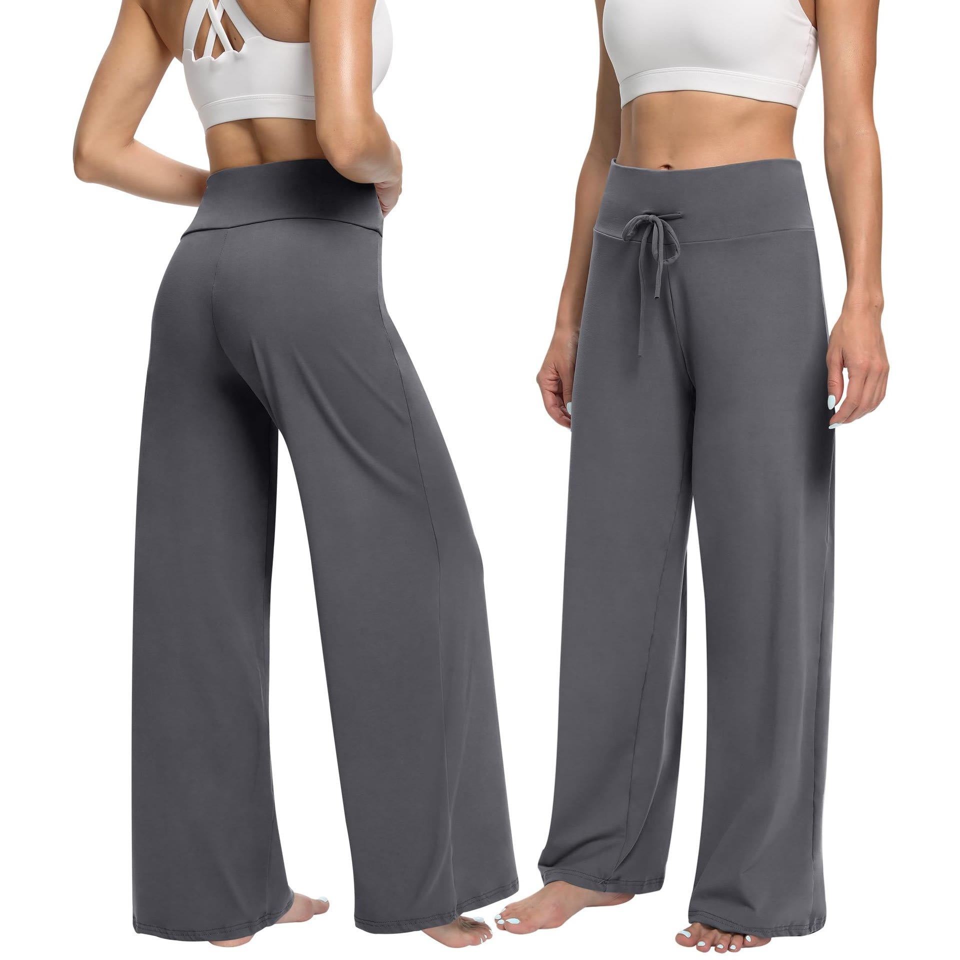 Olivenorma Women's Pajama Pants Soft Comfy Lounge Pants - Dark Gray - XXL - image 2