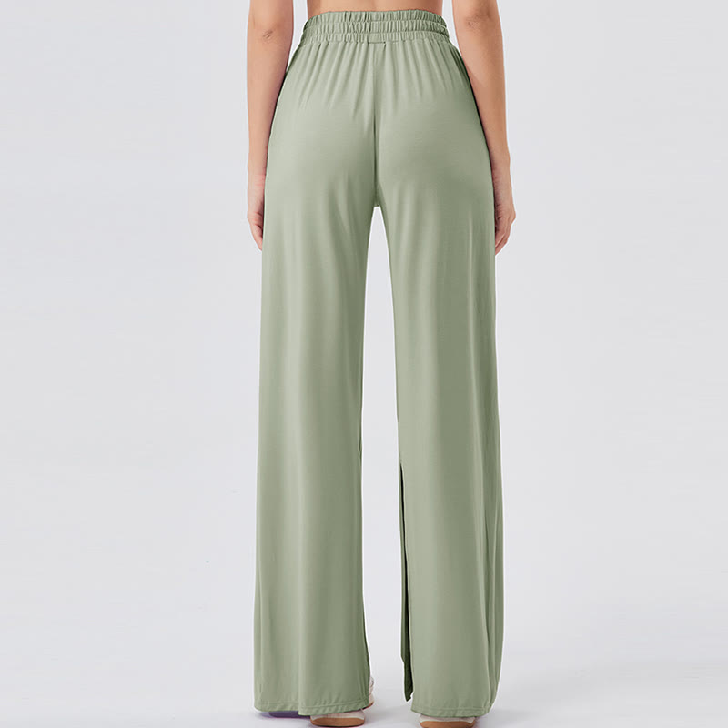 Olivenorma Lightweight Wide Leg Ventilated Loose Pants Casual Yoga Pants - image 19