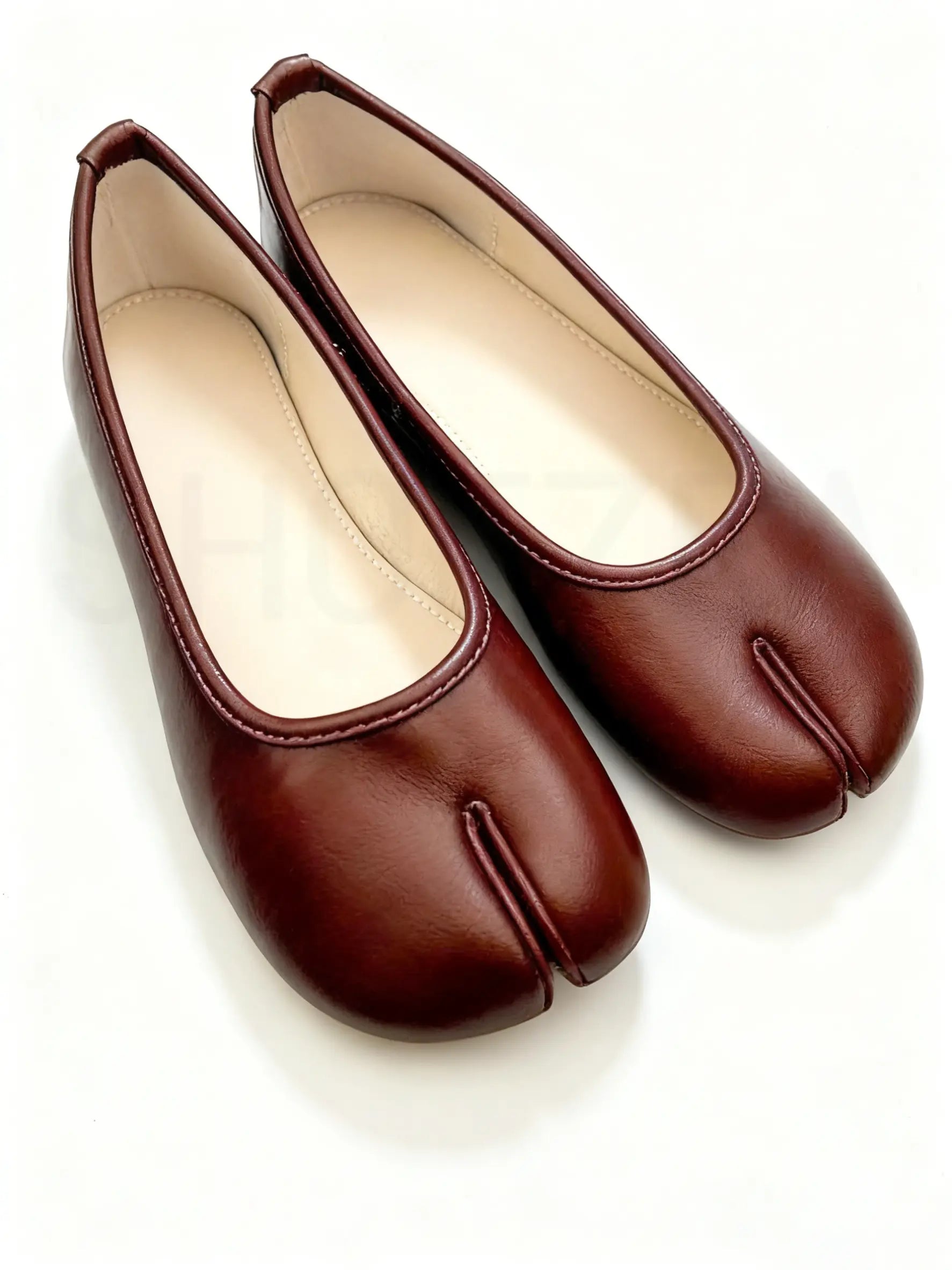 Soft Split-Toe Tabi Ballerina Flats for All-Day Comfort