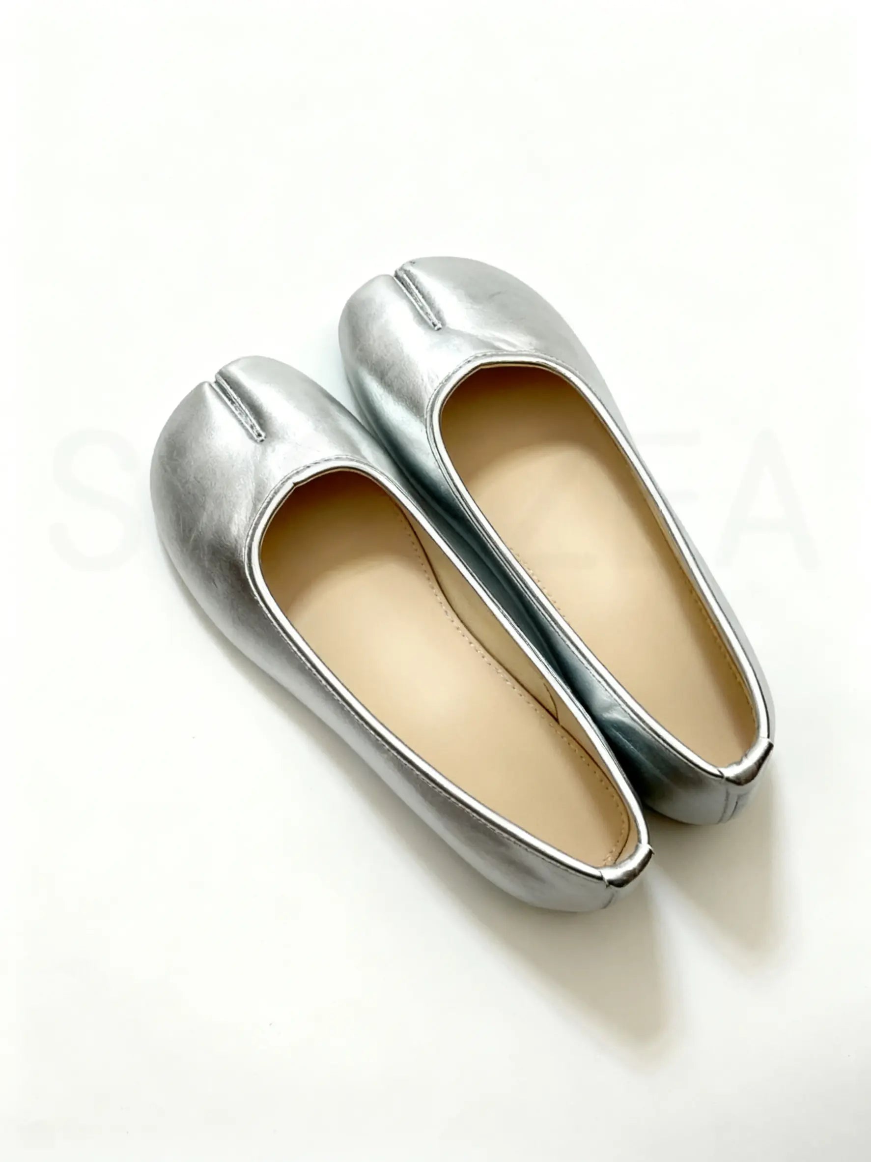 Soft Split-Toe Tabi Ballerina Flats for All-Day Comfort