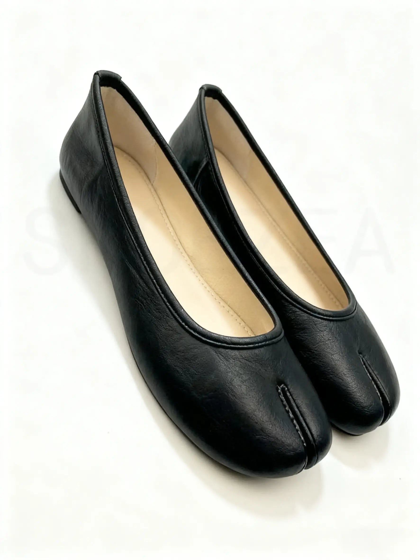 Soft Split-Toe Tabi Ballerina Flats for All-Day Comfort