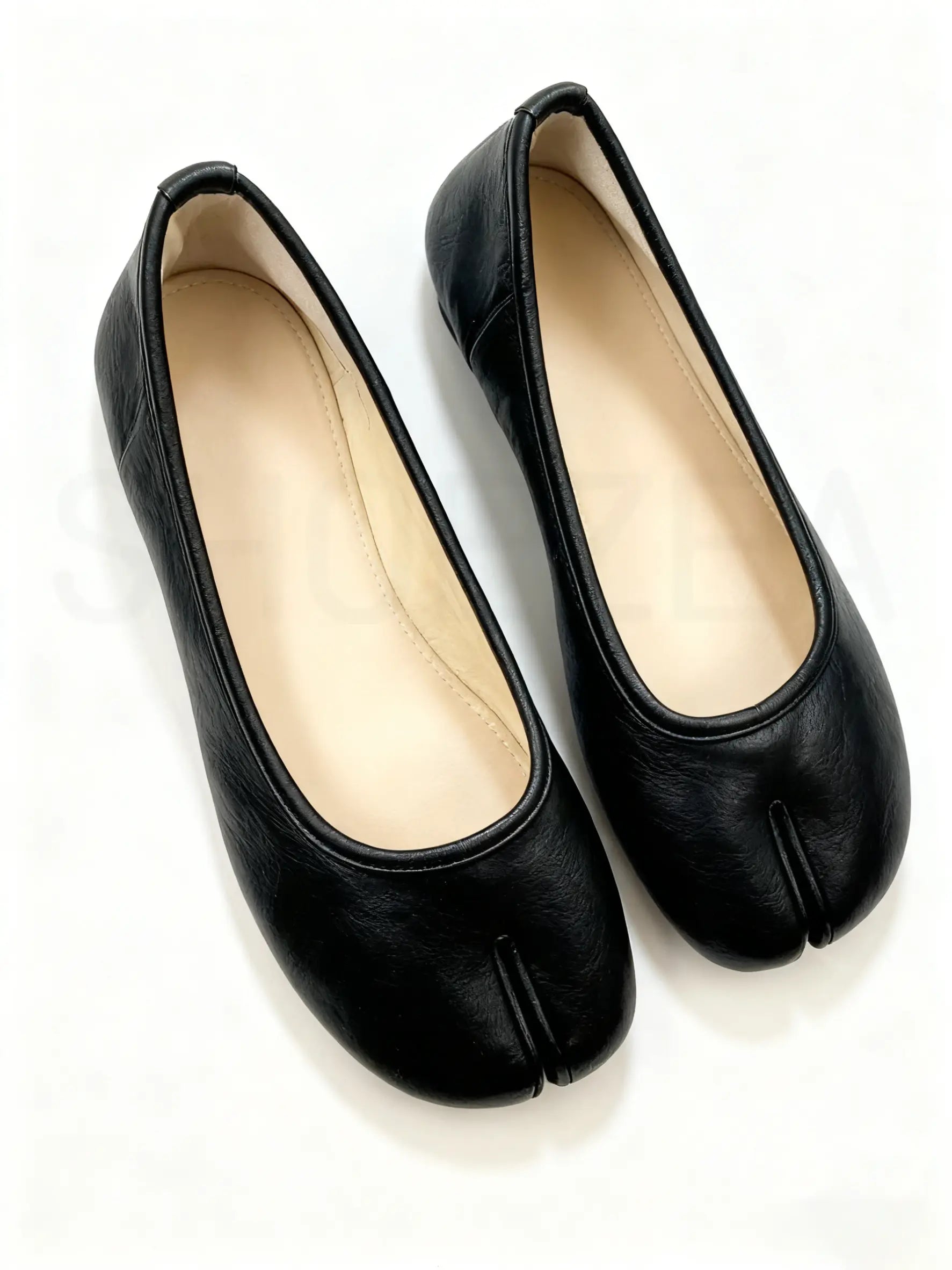 Soft Split-Toe Tabi Ballerina Flats for All-Day Comfort