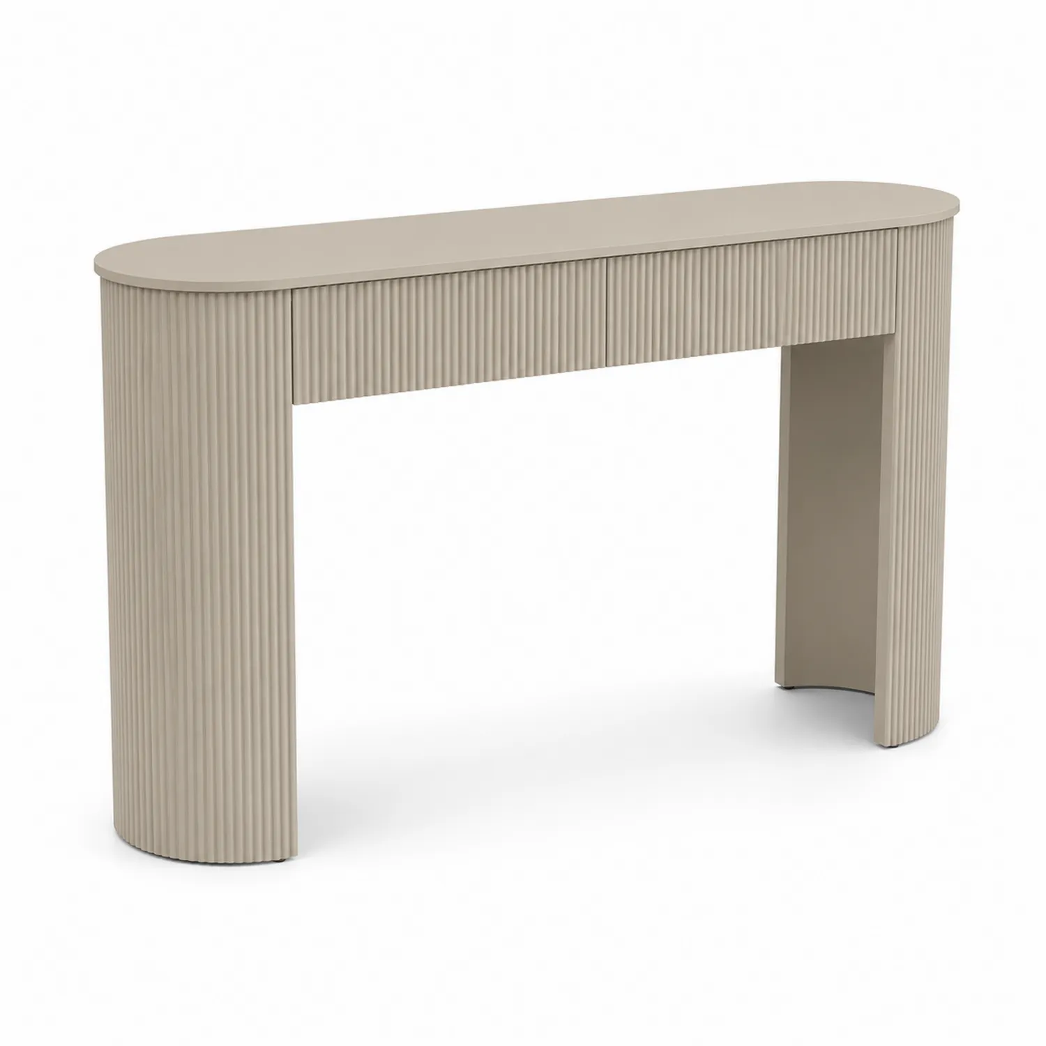 Console en Bois Beige 120x30x75 cm
