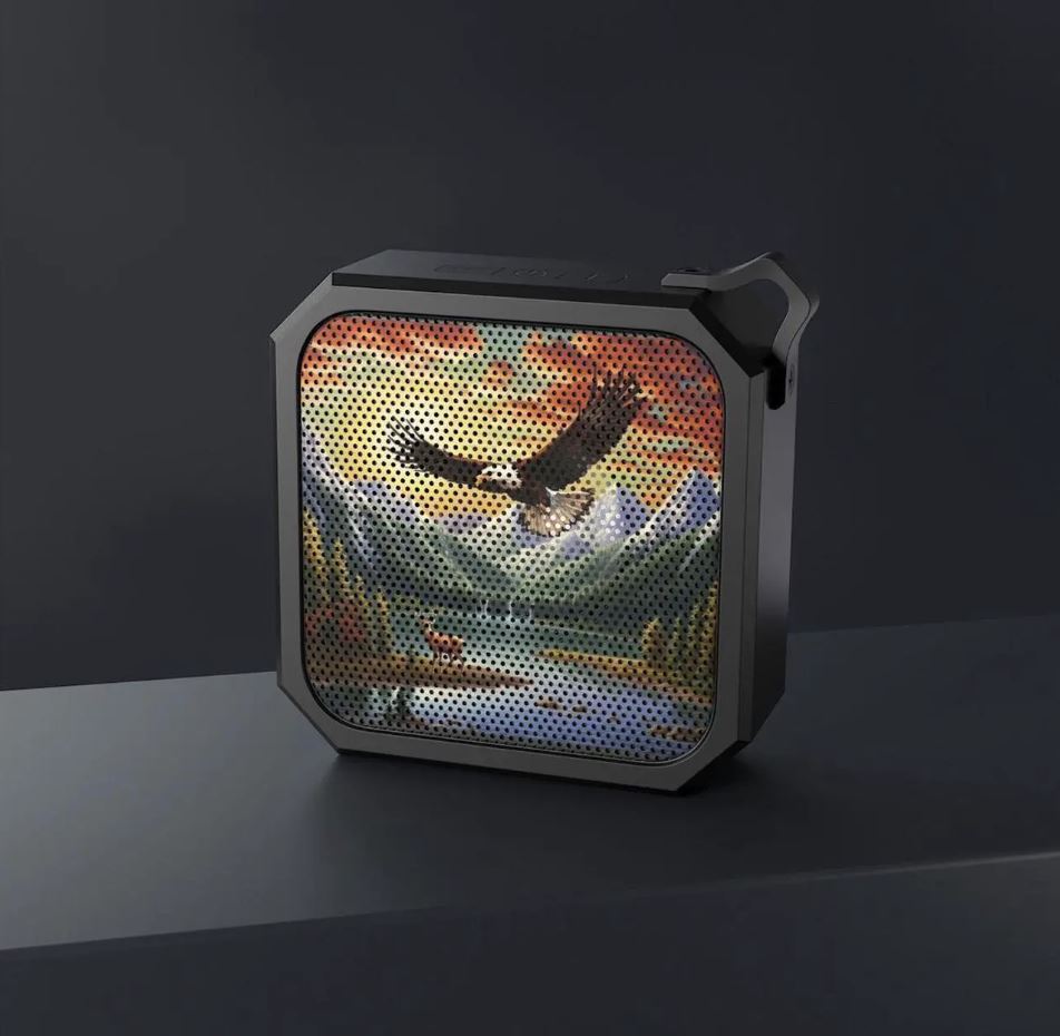 Bald Eagle Mountain Lake Bluetooth Speaker | Outdoor Portable Speaker