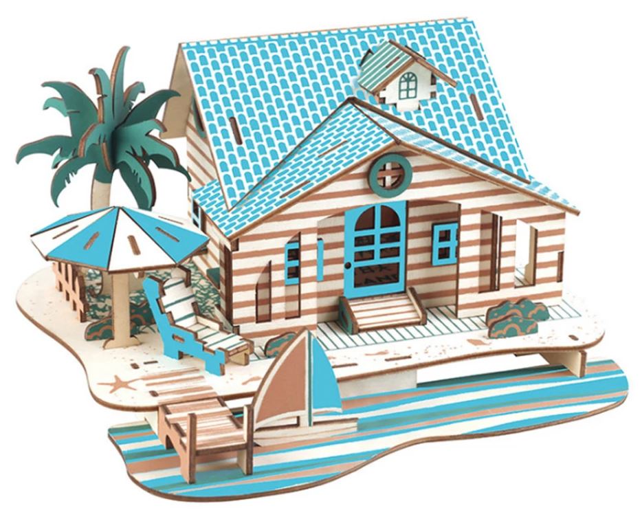 Bali Island Villa | Wood Craft Assembly Kit 