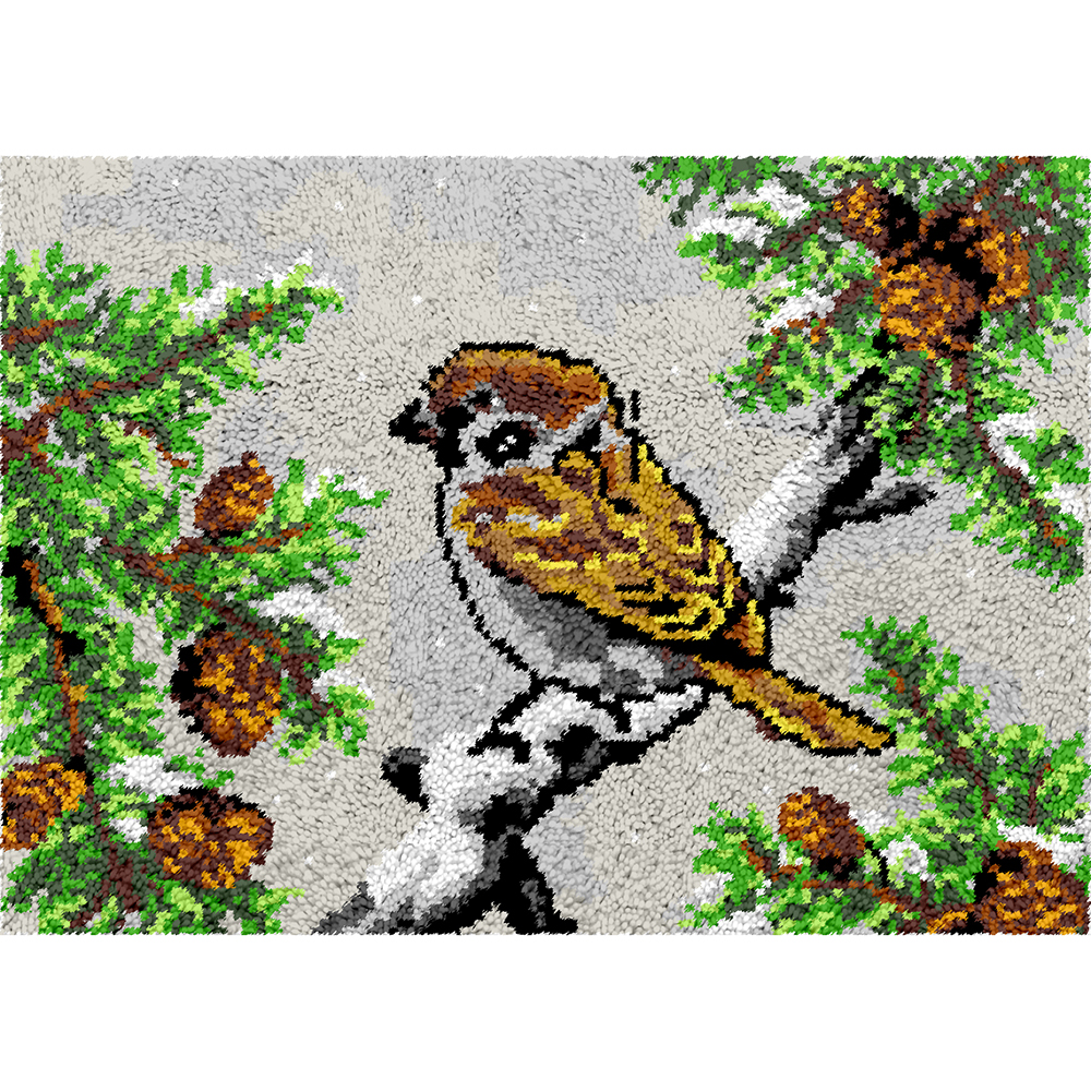 Bird | Rug Making Latch Hooking Kit