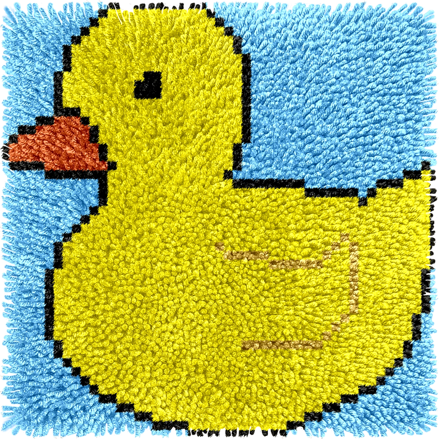 Duck | Children's Rug Hooking Kit