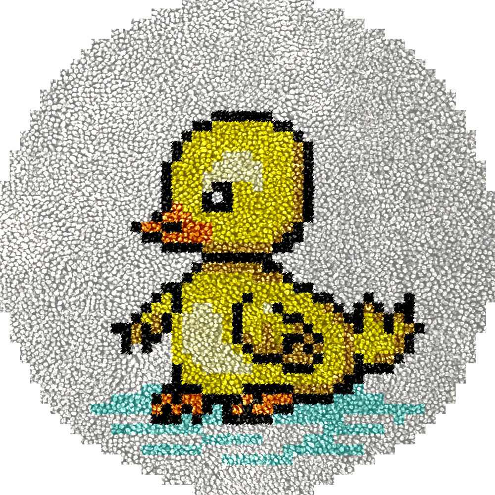 Duckling | Children's Rug Hooking Kit