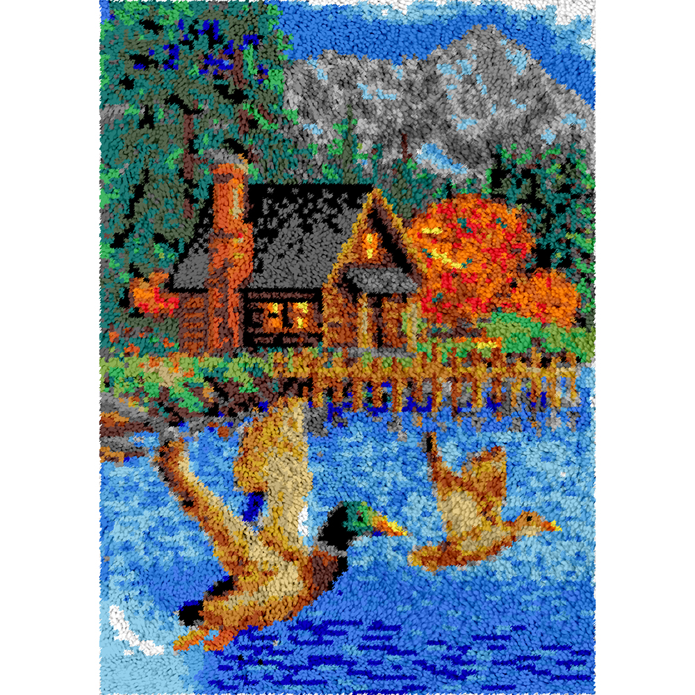 Ducks | Rug Making Latch Hooking Kit