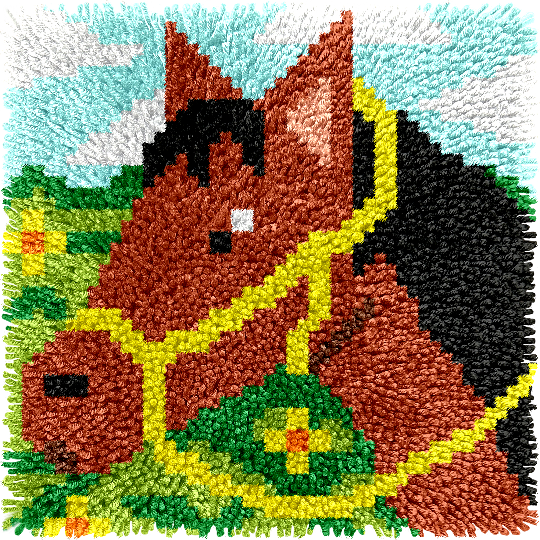 Horse | Children's Rug Hooking Kit