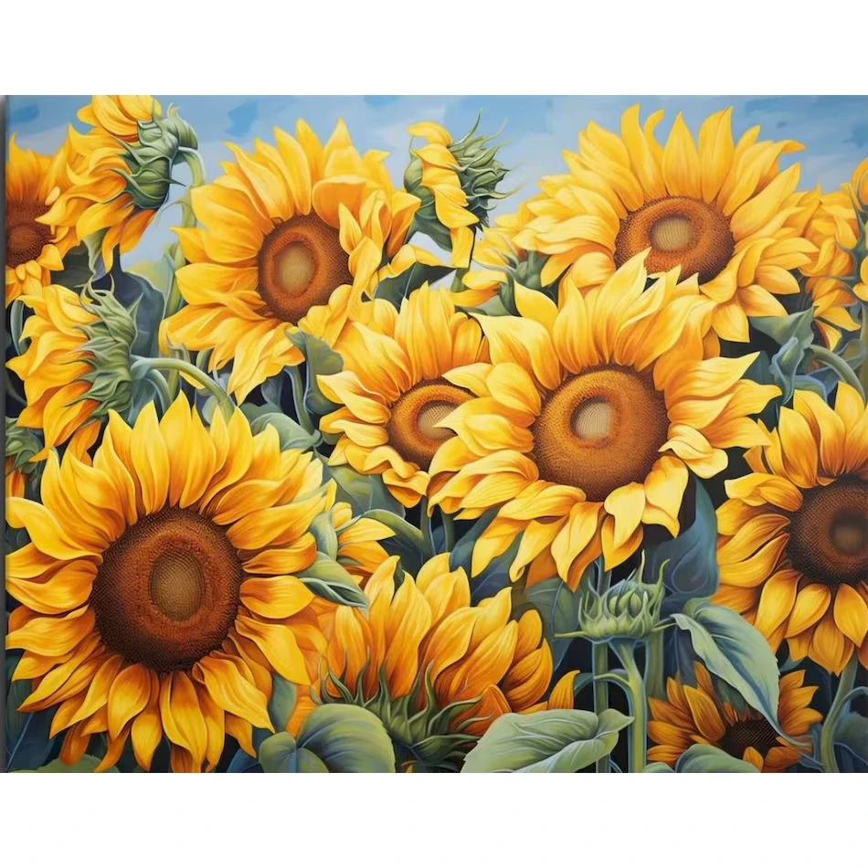 Lush Sunflowers |Jigsaw Puzzle