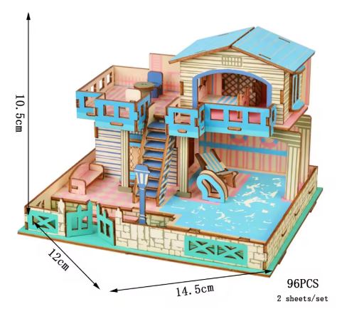 Nusa Lembongan | Wood Craft Assembly Kit 