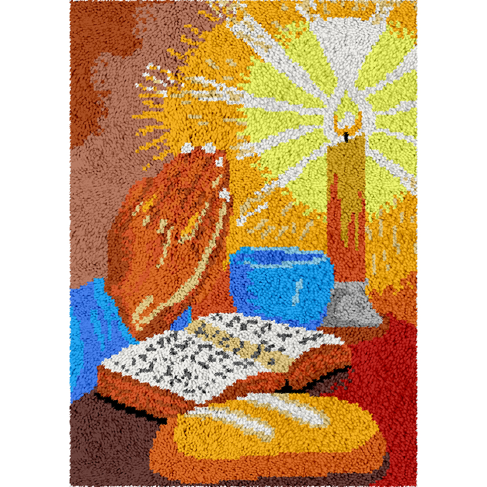 Praying | Rug Making Latch Hooking Kit