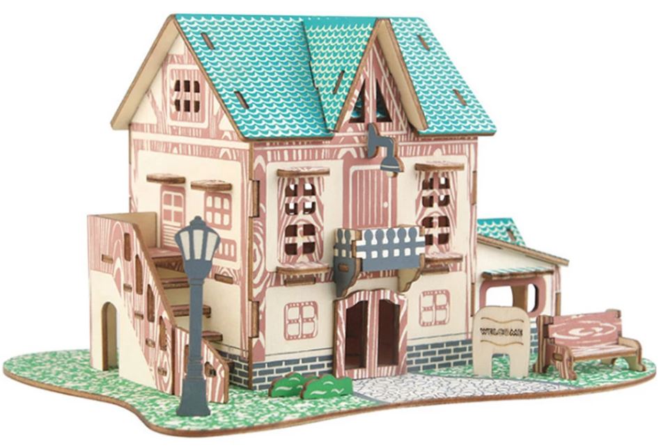 Starry Sky Inn | Wood Craft Assembly Kit 