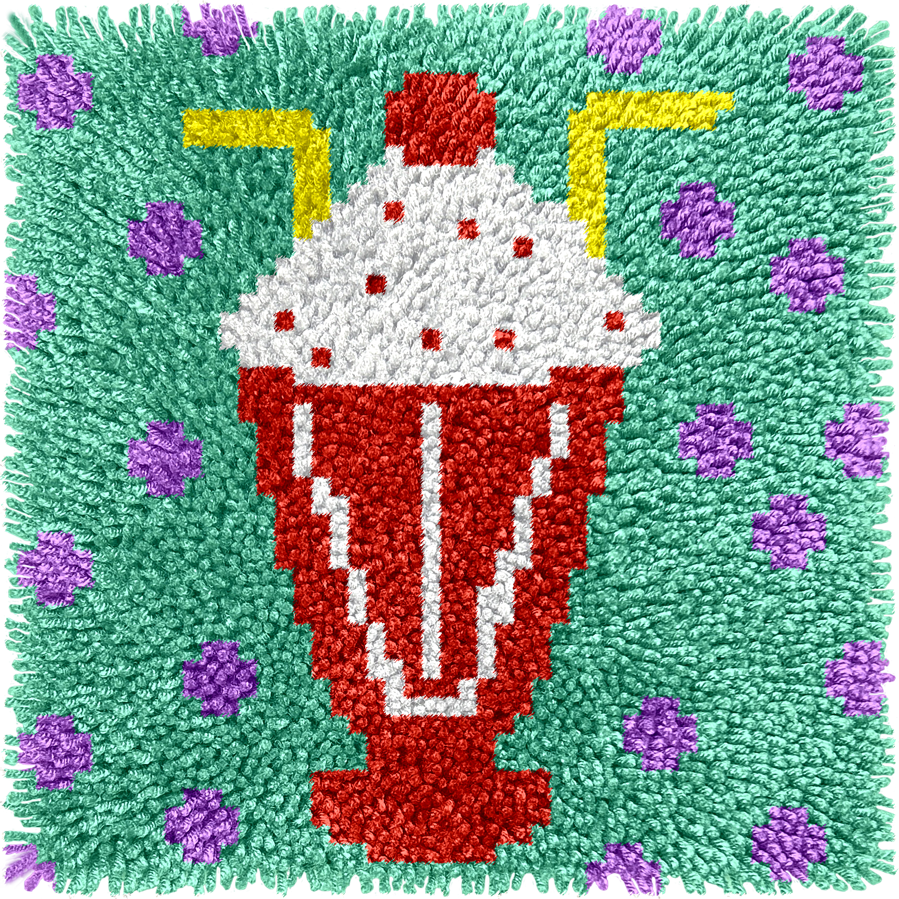 Sundae | Children's Rug Hooking Kit