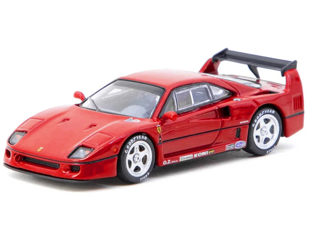 Ferrari F40 Red 1/64 Diecast Model Car