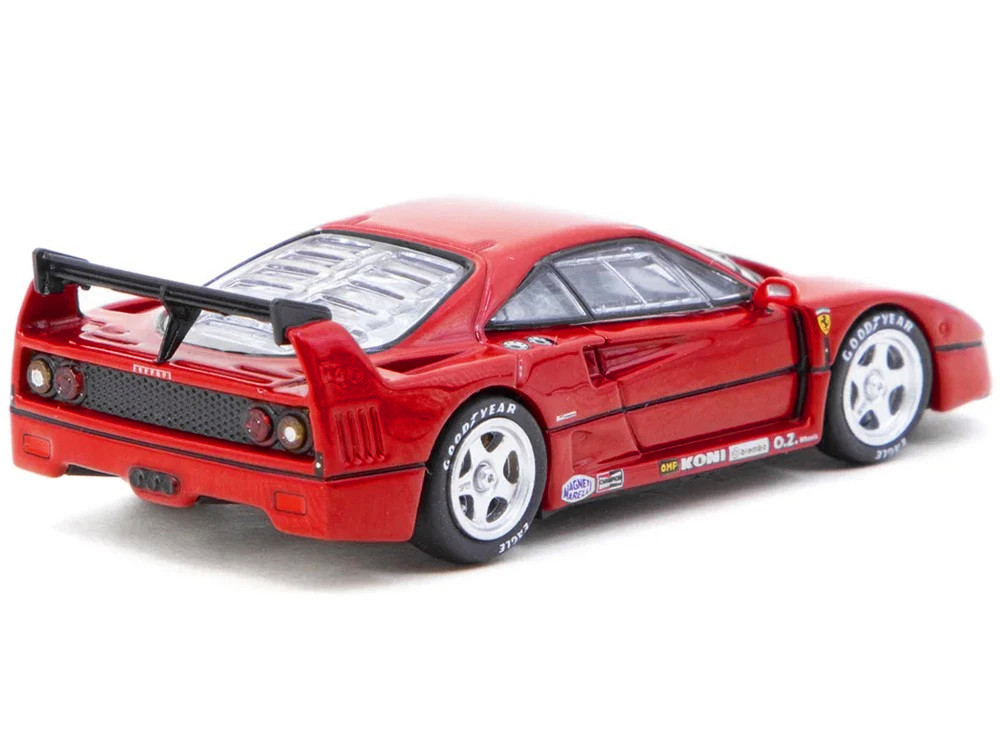 Ferrari F40 Red 1/64 Diecast Model Car