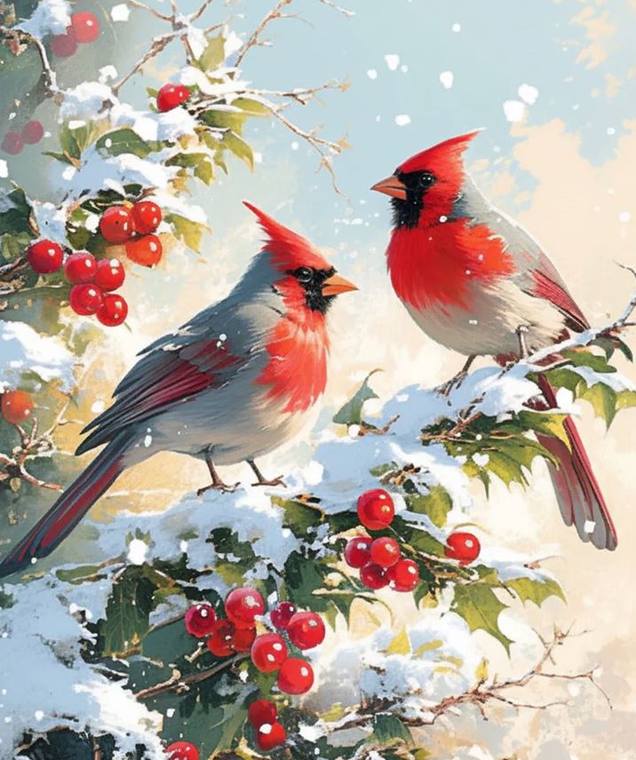 Cardinals | Paint By Numbers
