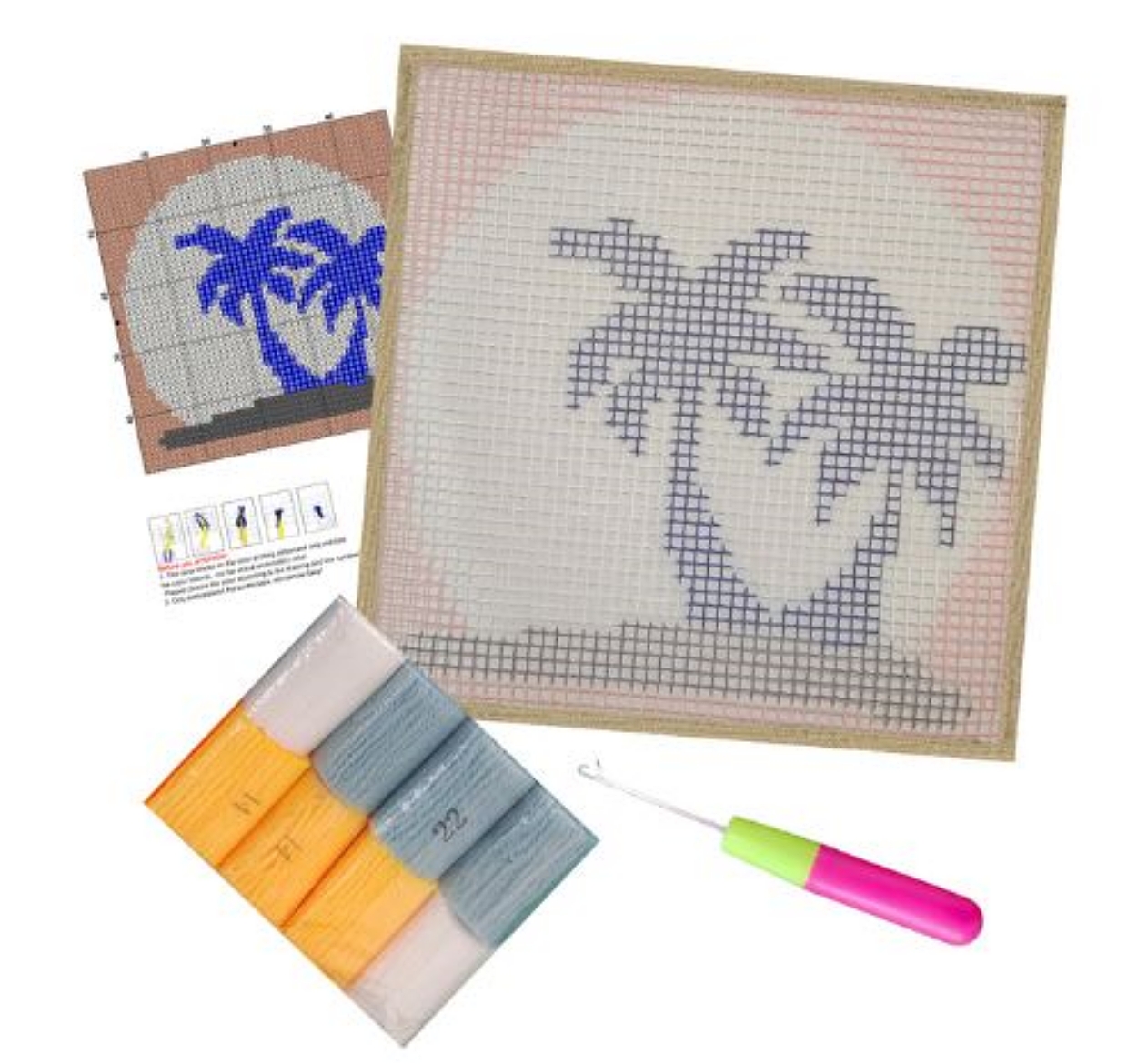 White Rabbit | Children's Rug Hooking Kit