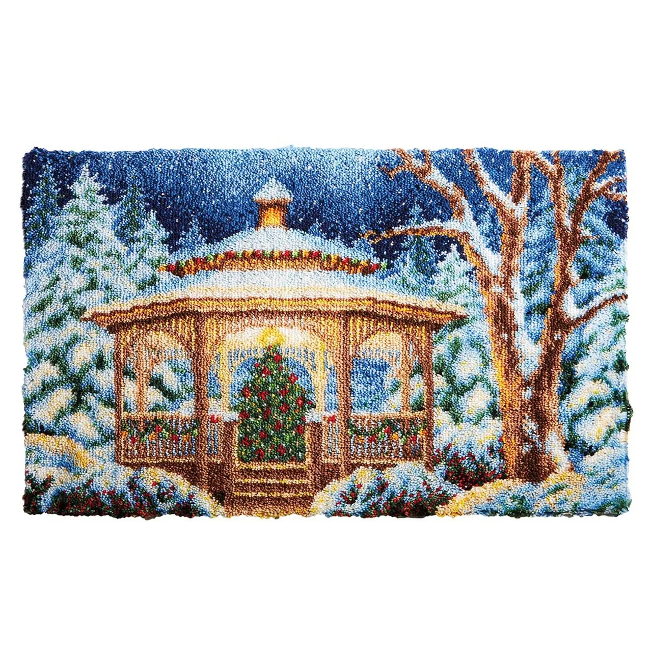 Christmas Gazebo | Rug Making Latch Hooking Kit